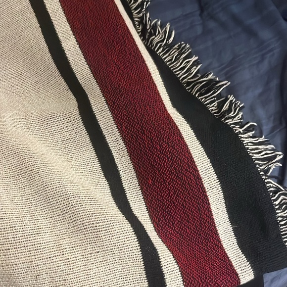 Harvard University Logo Cotton Woven Throw. 50””x58” approximately. - Picture 2 of 4